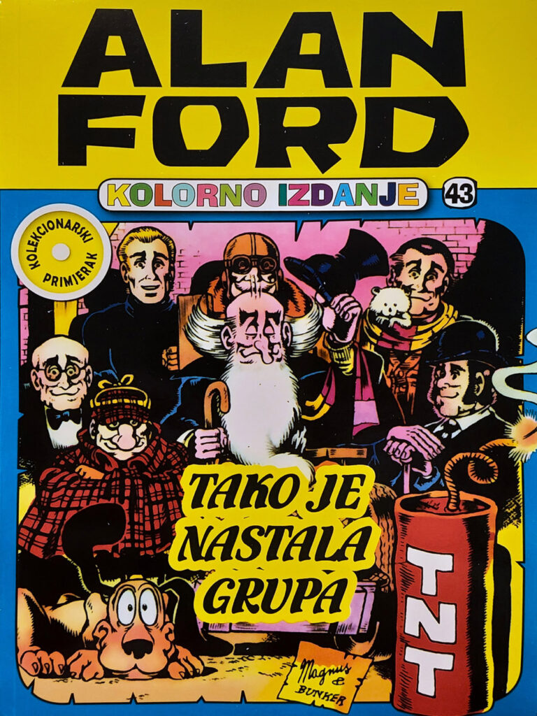 Alan Ford kolor 43: Tako je nastala grupa TNT