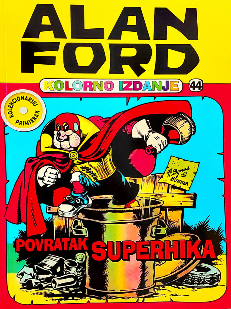 Alan Ford kolor 44: Povratak Superhika