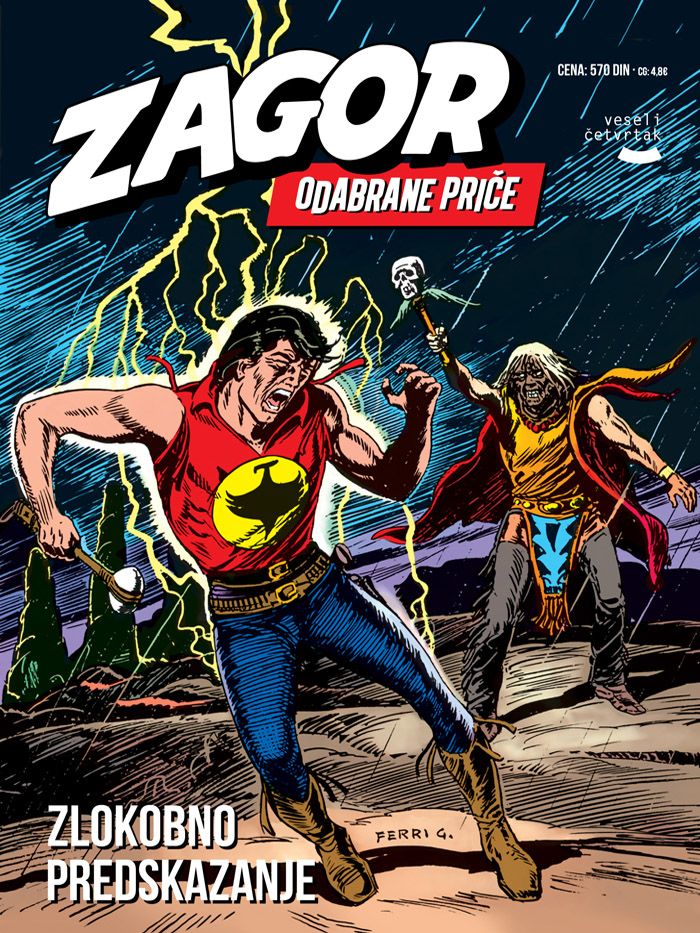 Zagor Odabrane priče 64: Zlokobno predskazanje
