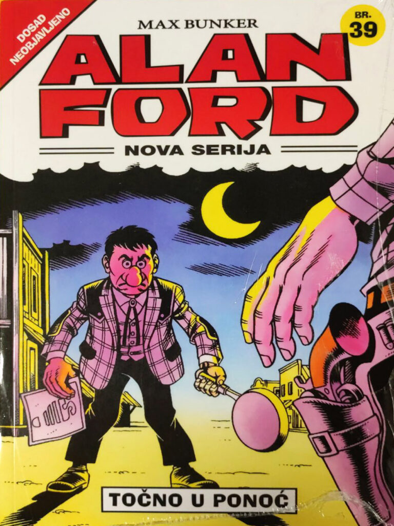 Alan Ford SVNS 39: Točno u ponoć