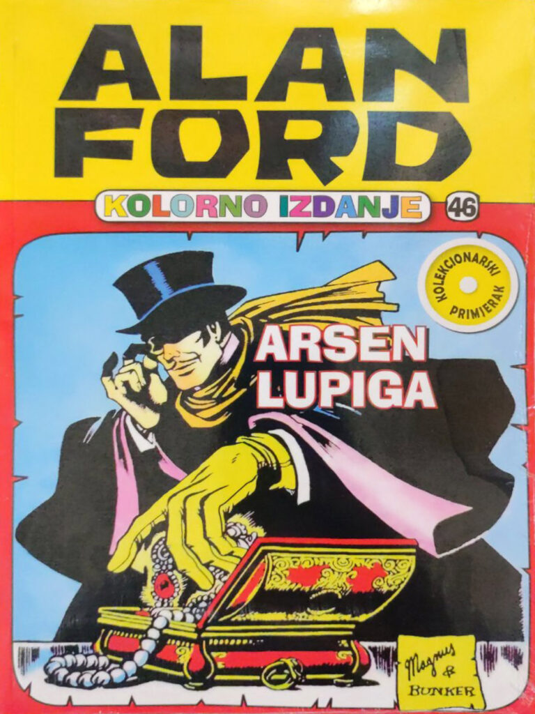 Alan Ford kolor 46: Arsen Lupiga