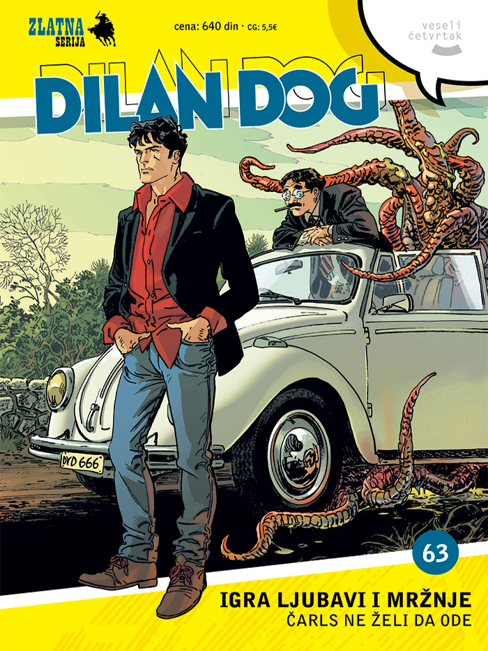 Zlatna serija 63 (Korica A): Dilan Dog