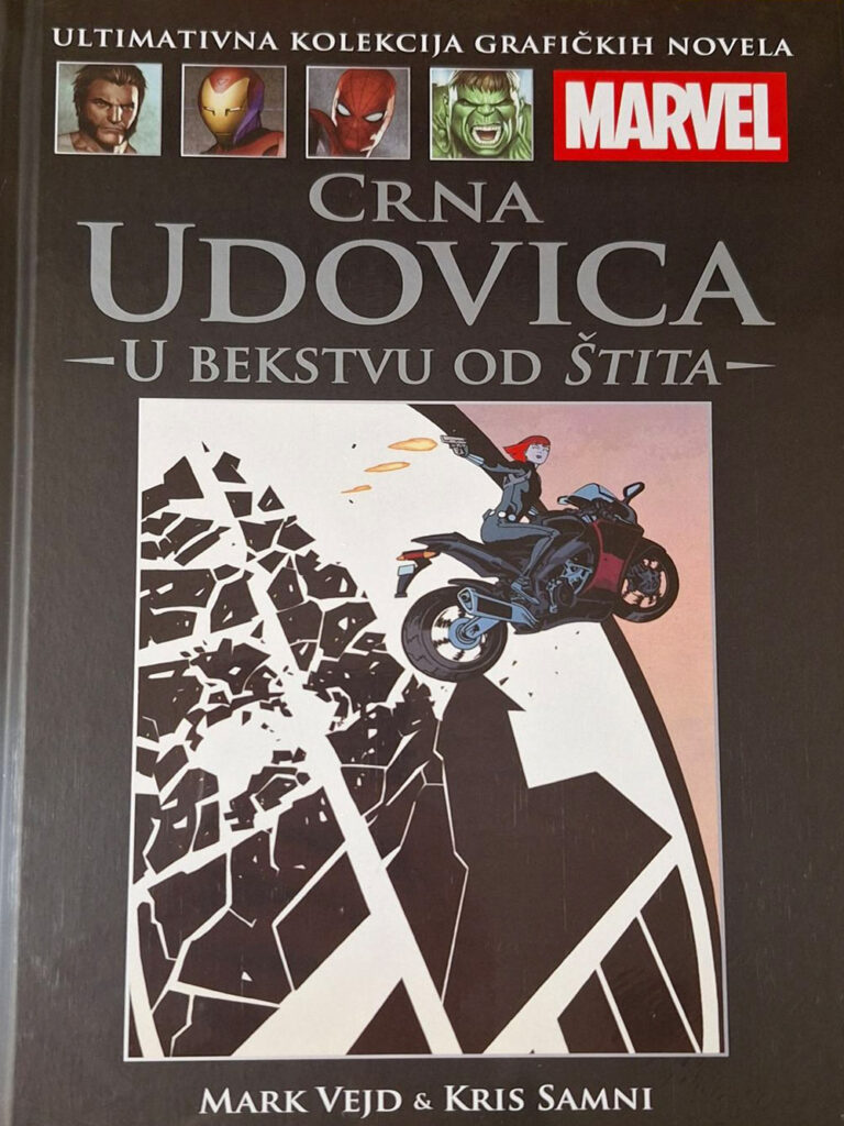 Marvel grafičke novele 57: Crna udovica – U bekstvu od Štita